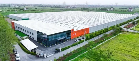 Jiashan HX: 116 V-FloFan в инновационном тепличном центре